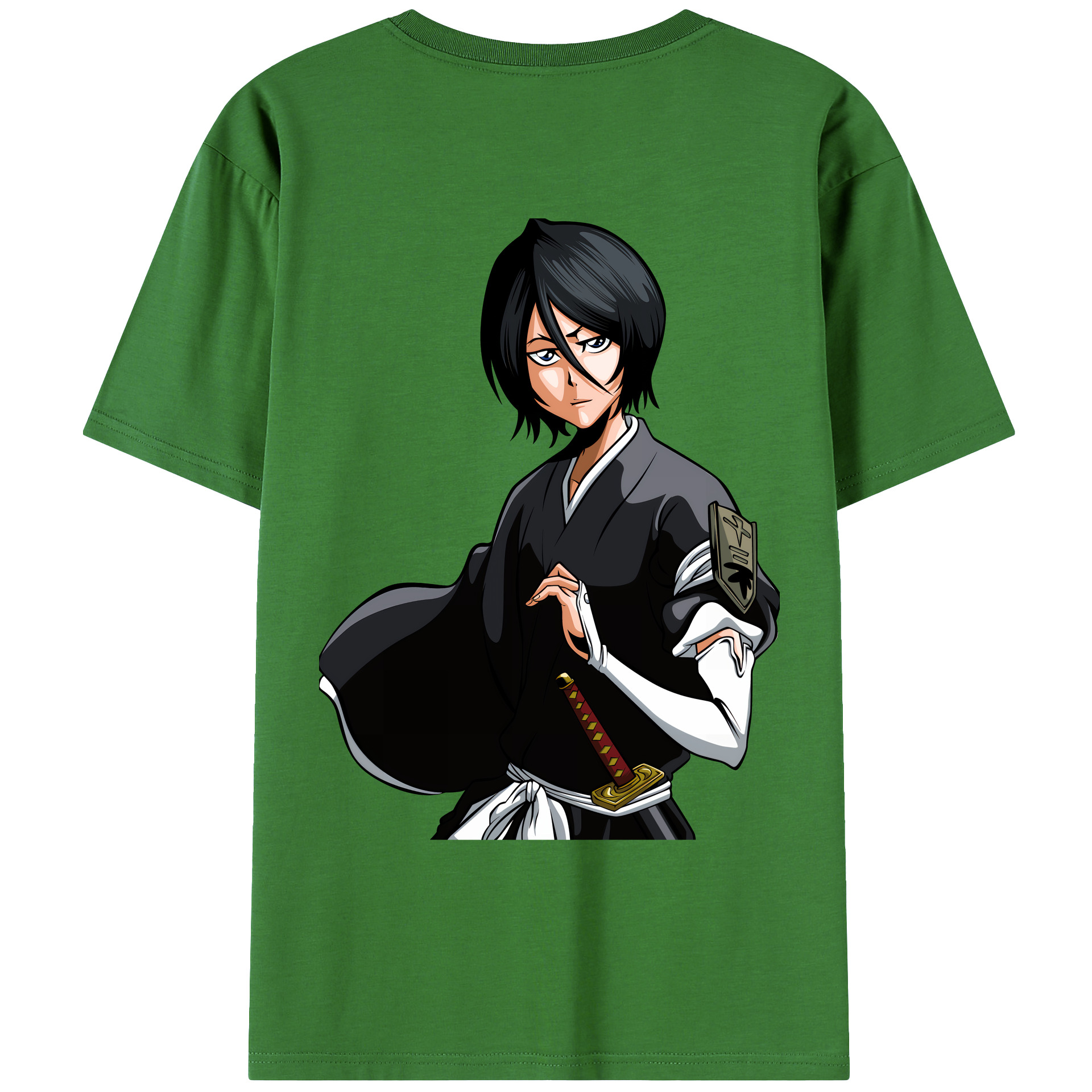 （画像用） ブリーチ 朽木ルキア BLEACH Kuchiki Rukia レディース半袖Tシャツ(バックプリント)
